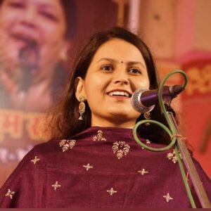 Poetess Kriti Chaubey